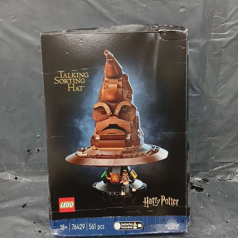 BOXED LEGO HARRY POTTER TALKING SORTING HAT - 76429