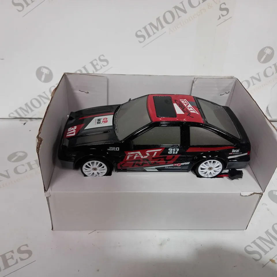 BOXED DRIFT RACING RALLY R/C - SCALE 1:24 - WITH CONTROLLER, ACCESSORIES AND INSTRUCTIONS