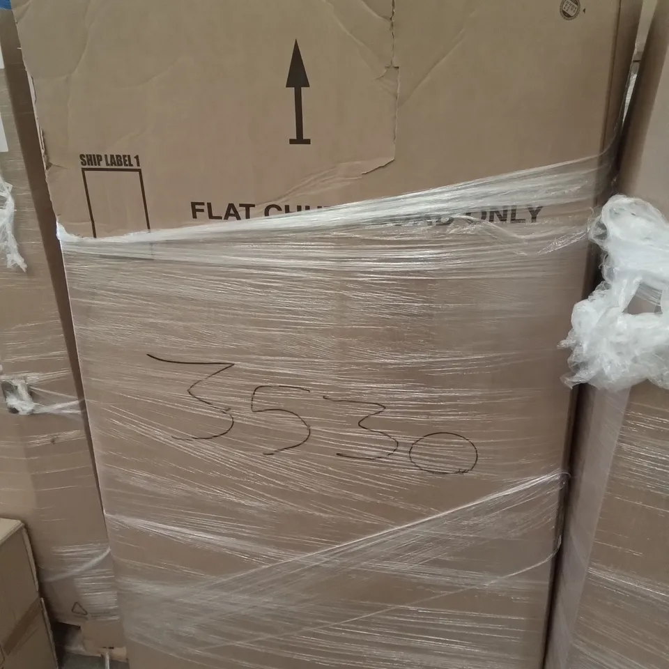 PALLET OF ASSORTED ITEMS INCLUDING WOODEN SLANT BOARD, LLIVEKIT AIR FRYER, ELECTRIC CLOTHES DRYER, COOKTRON SINGLE INDUCTION COOKER, IGNITE FLOW SCOOTER, SAFETY DART SET