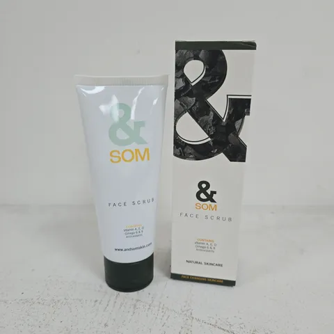 BOXED &SOM FACE SCRUB (100ML)