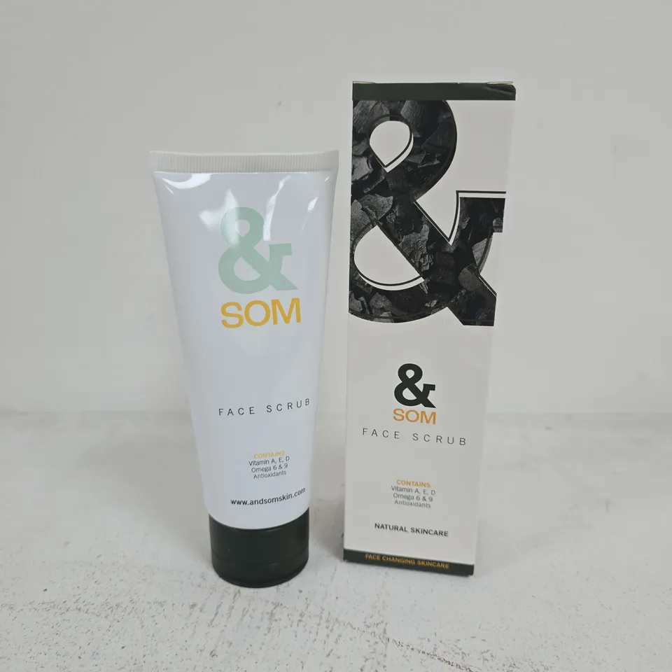 BOXED &SOM FACE SCRUB (100ML)