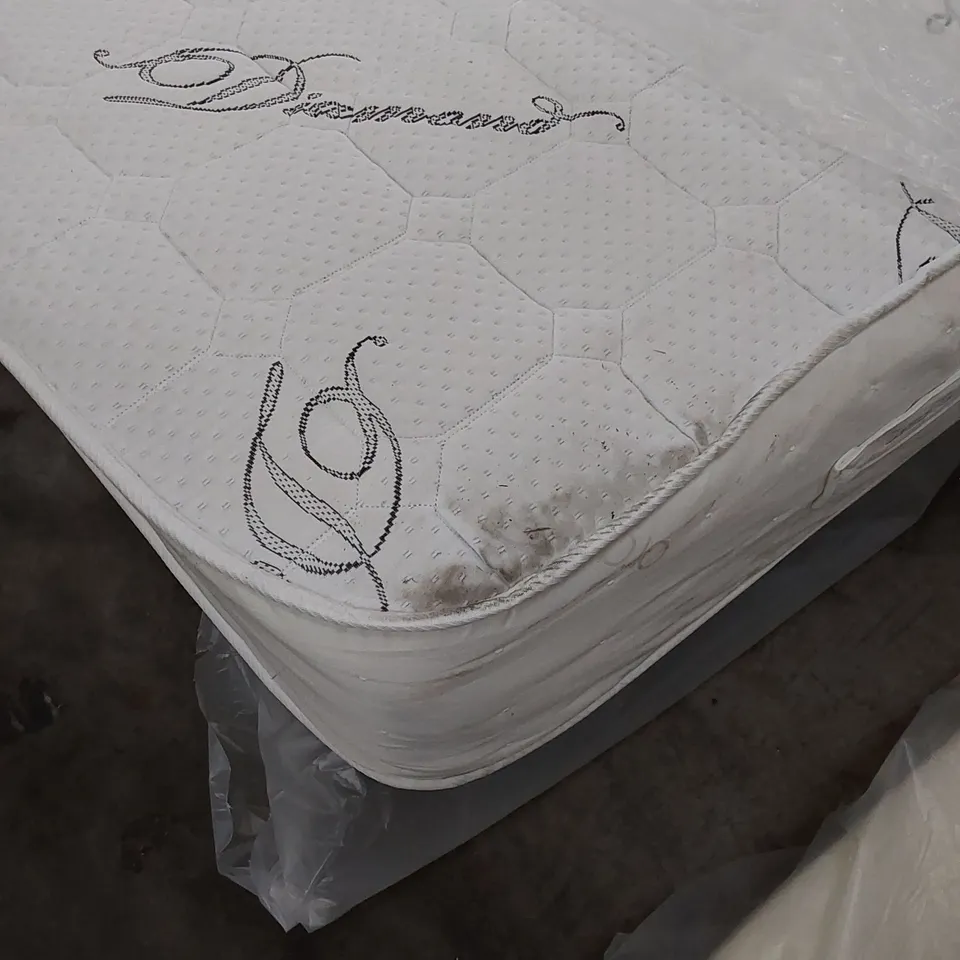 QUALITY BAGGED 4'6" DOUBLE JEREMY MEMORY FOAM POCKET SPRUNG MATTRESS 