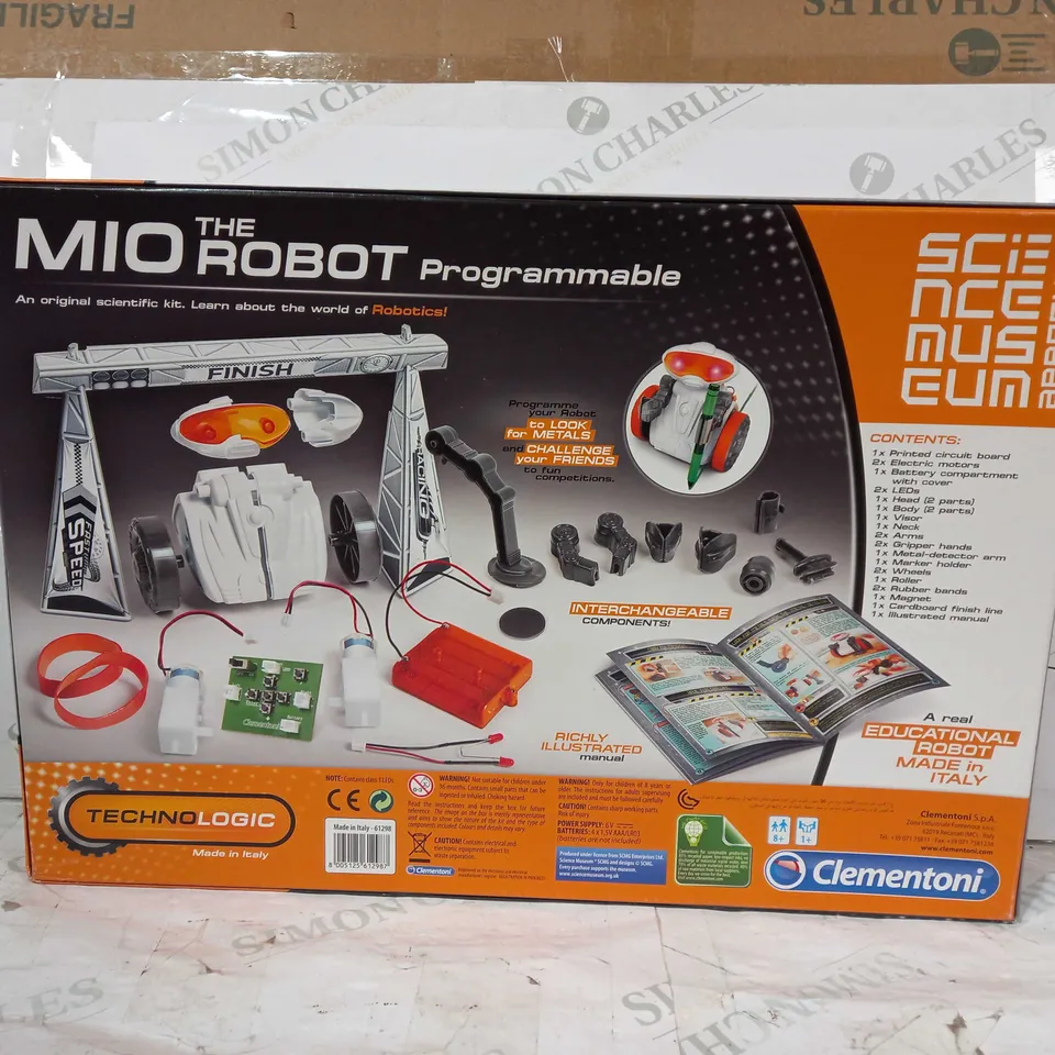 CLEMENTONI TECHNOLOGIC MIO PROGRAMMABLE ROBOT