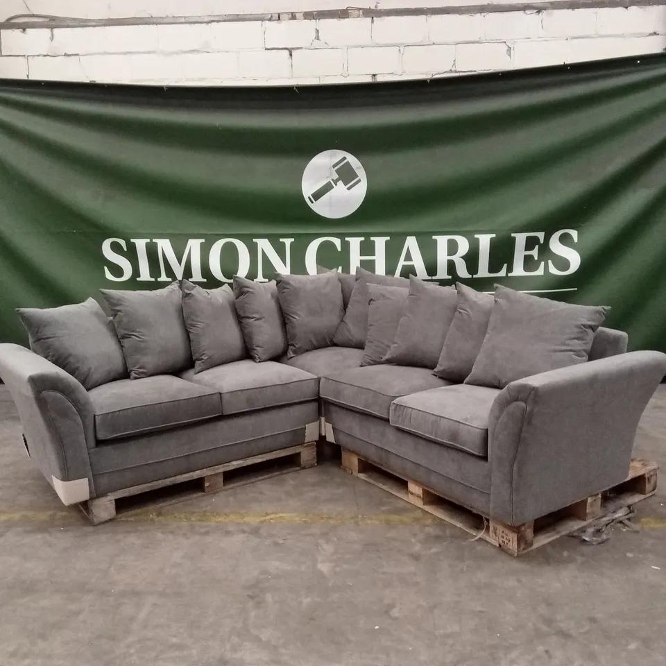 DURY FABRIC CORNER GROUP SCATTER BACK SOFA RRP £999