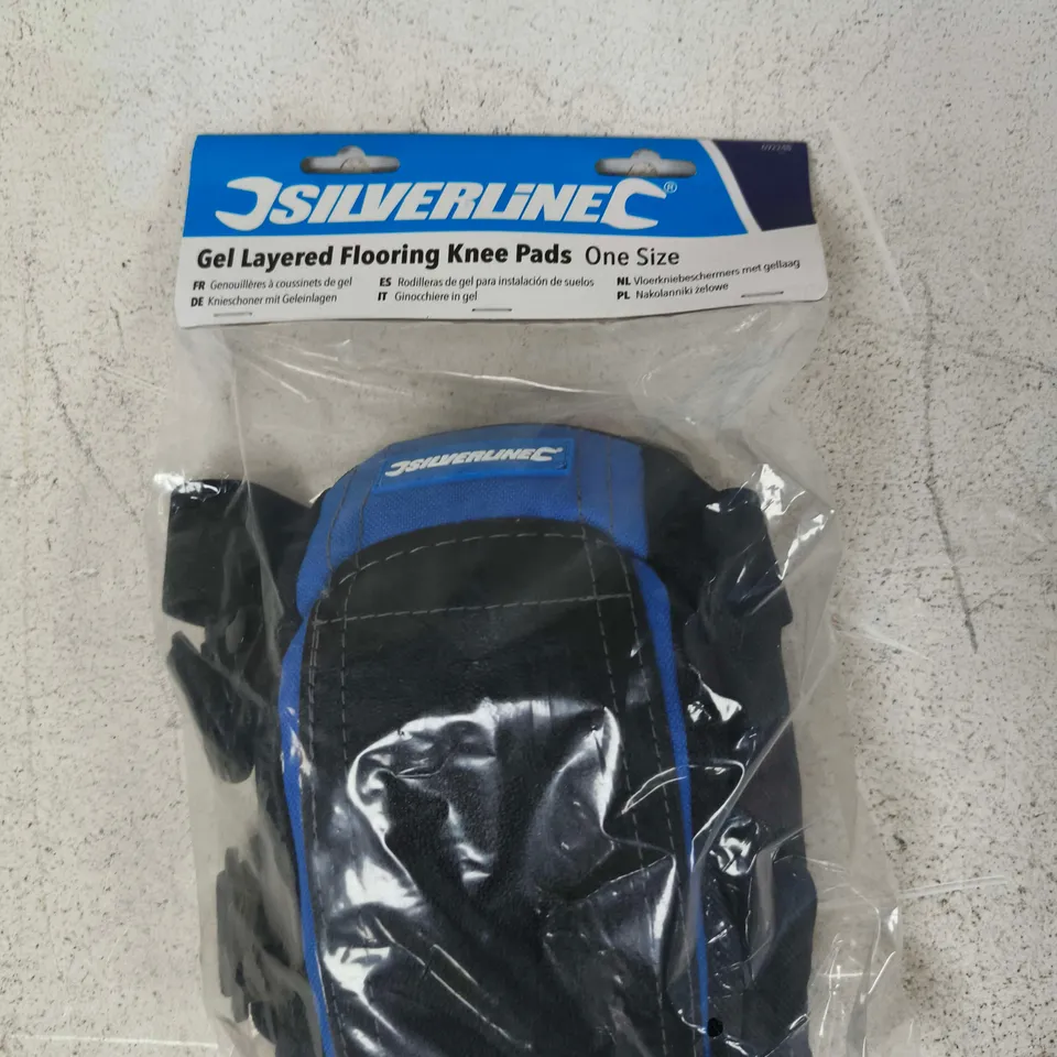 SILVERLINE GEL LAYERED FLOORING KNEE PADS – ONE SIZE