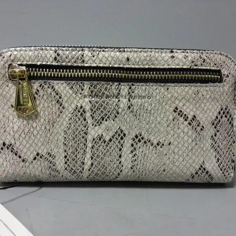 AIMEE KESTENBERG JESSE MINI PURSE IN TAUPE SNAKE