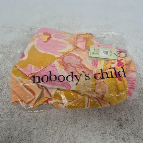 BAGGED NOBODYS CHILD FIA MIDI DRESS - SIZE 10