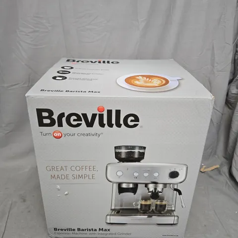BREVILLE BARISTA MAX ESPRESSO COFFEE MACHINE - COLLECTION ONLY 