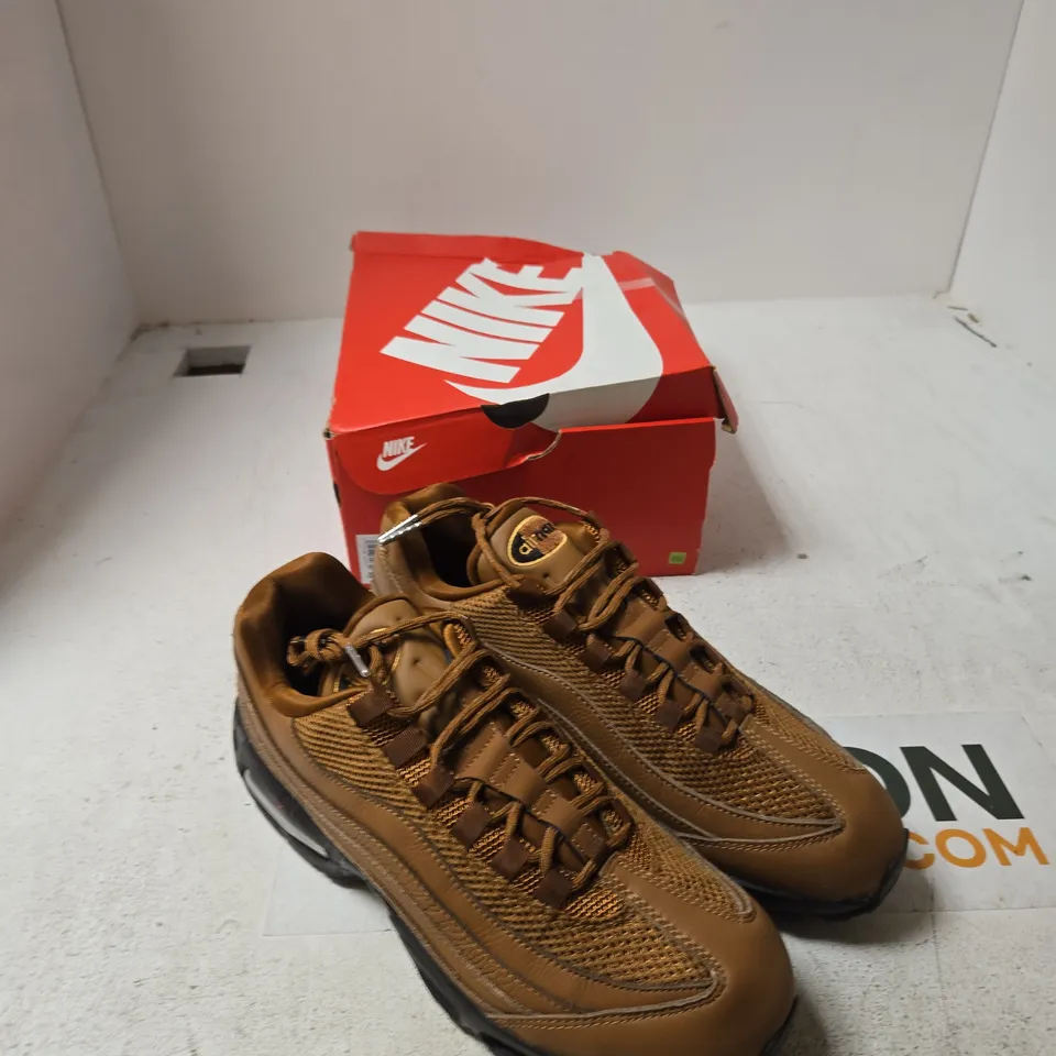 NIKE AIR MAX 95 BIG BUBBLE TRAINERS – WOMEN'S, UK 8.5, TAN/BROWN