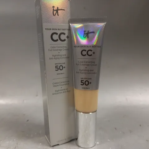 BOXED IT COSMETICS YOUR SKIN BUT BETTER CC+ CREAM 32ML #FAIR IVORY 