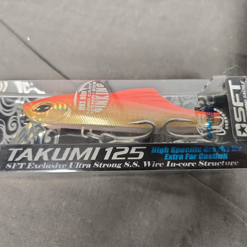 LOT OF 3 TAKUMI SFT FISHING TACKLE BAITS INCLUDES 125, 95 AND 75