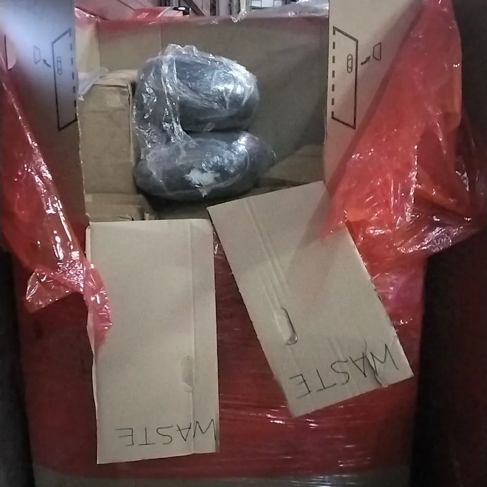 PALLET OF HOUSEHOLD ITEMS TO INCLUDE DRINKS TROLLEY, PICTURE FRAME, COOL AND WARM MIST HUMIDIFIER, DJCONTROL INPULSE500  AND OTHER ASSORTED ITEMS...