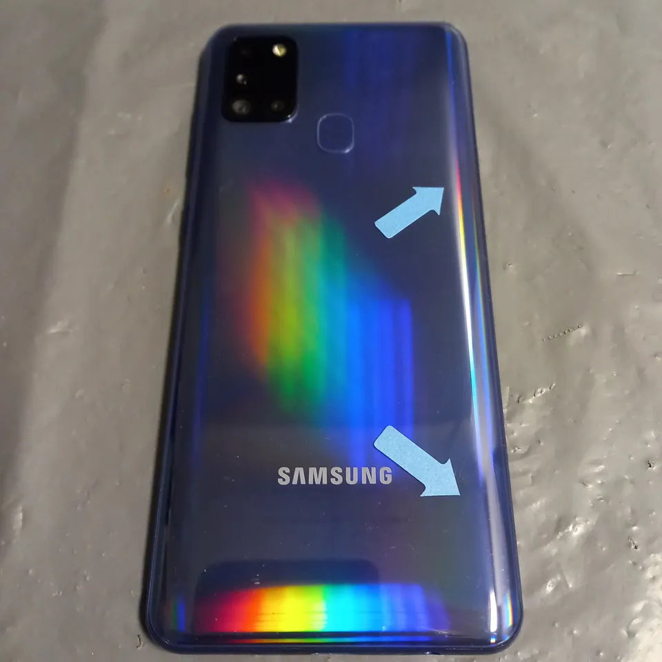 SAMSUNG GALAXY A21S IN PRISM PURPLE