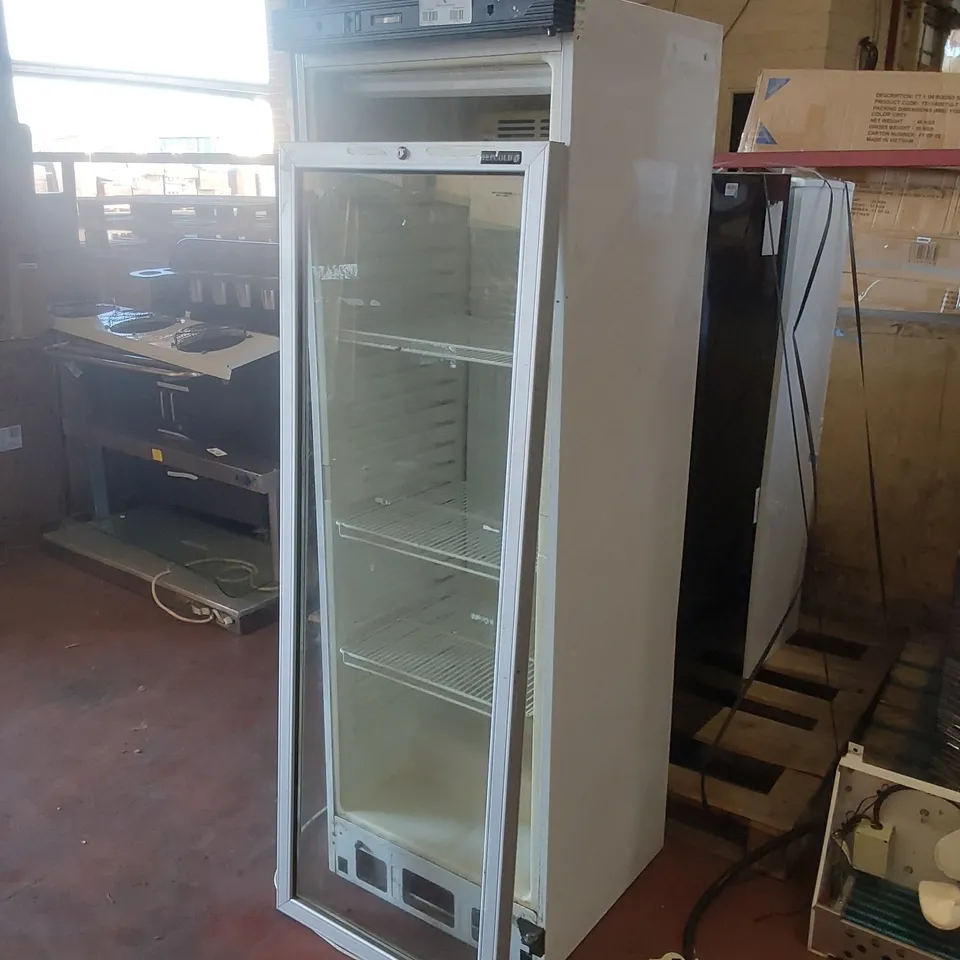 TEFCOLD FS1380 RIGHT HINGED WINE COOLER DISPLAY FRIDGE