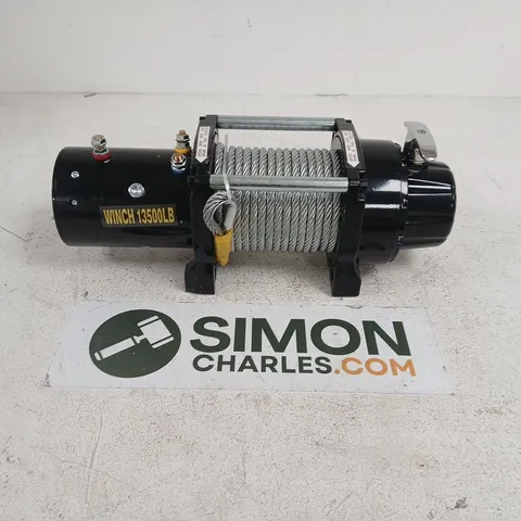 13500LB WINCH IN BLACK