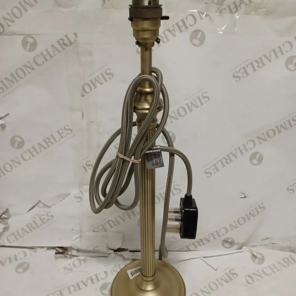 JOHN LEWIS REEDED COLUMN LAMP BASE 