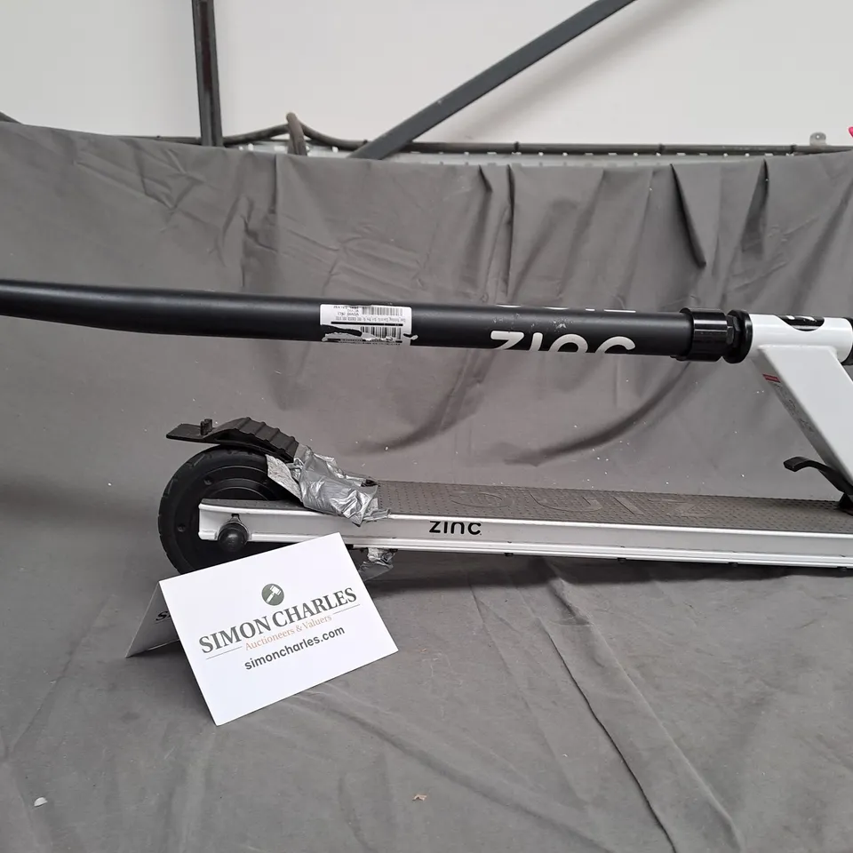 ZINC FOLDING ELECTRIC ECO PRO SCOOTER - WHITE - COLLECTION ONLY RRP £279.99