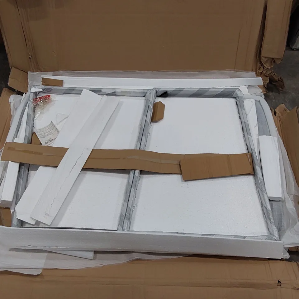 BOXED DESIGNER GLASS TABLE (1 BOX)