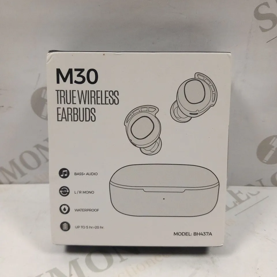 BOXED M30 TRUE WIRELESS EARBUDS BH437A