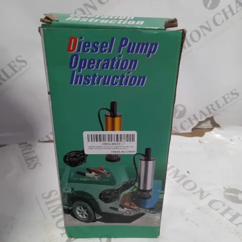 DIESEL PUMP OPERATION 