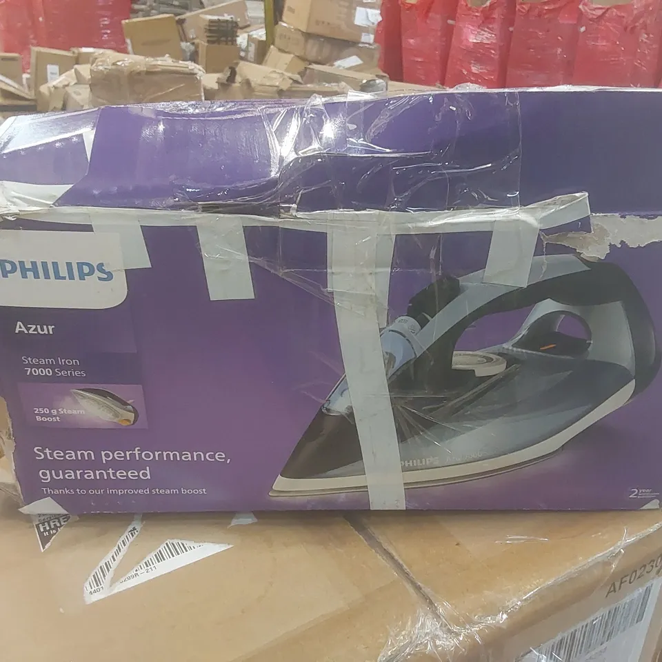 BOXED PHILIPS AZUR STEAM IRON 7000 SERIES 