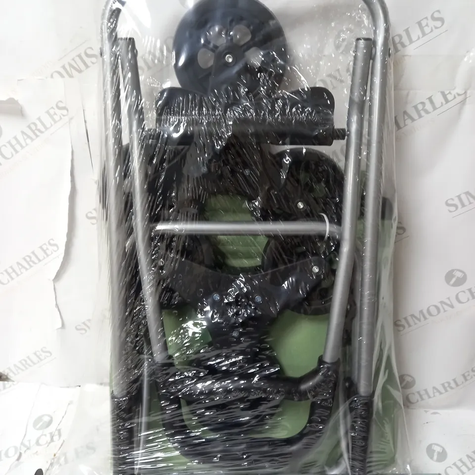 LOCK 'N LOCK INSULATED SHOPPING TROLLEY CART GREEN