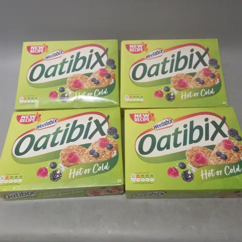 4X WEETABIX OATIBIX 24 PACK 