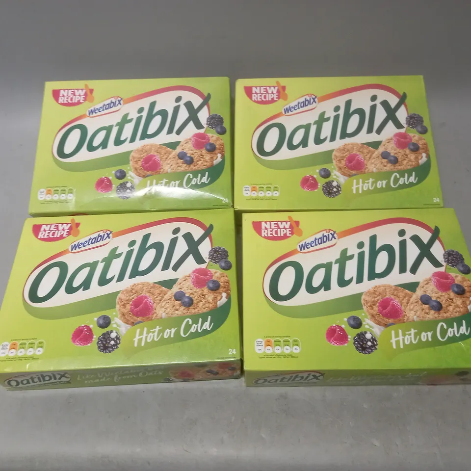 4X WEETABIX OATIBIX 24 PACK 