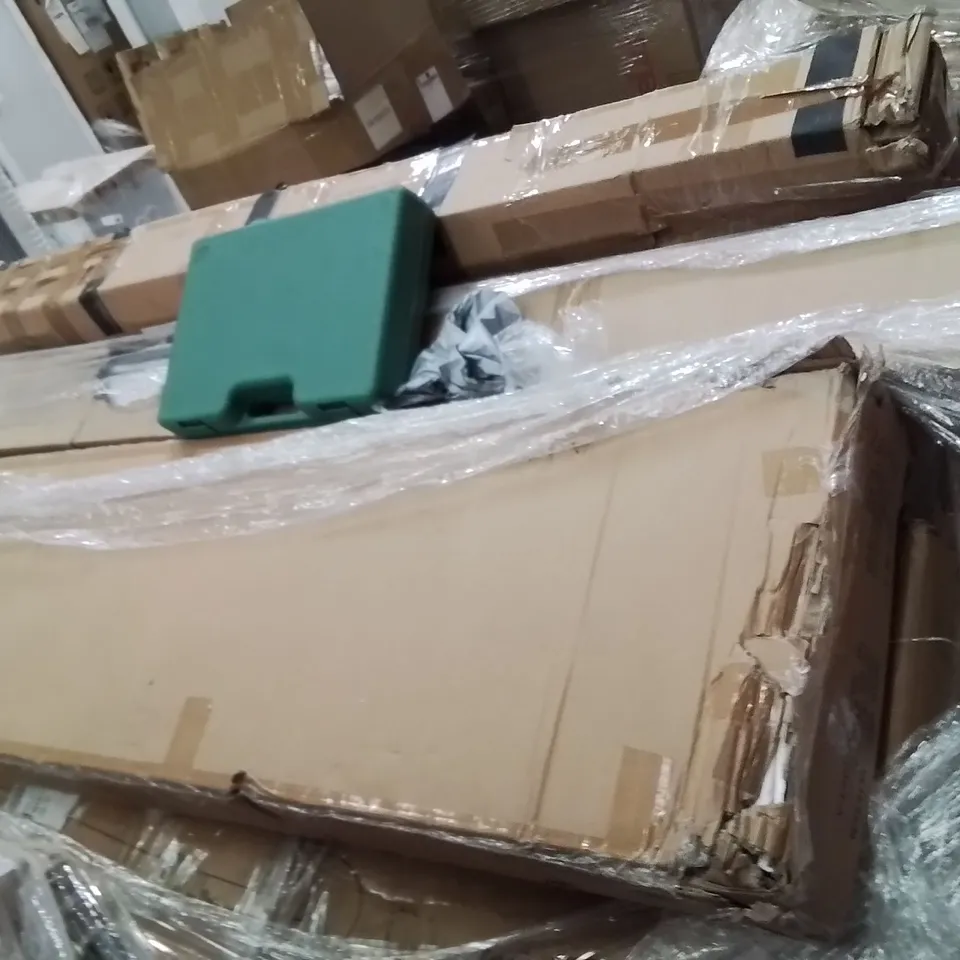 PALLET CONTAINING ASSORTED FURNITURE PARTS, SIDEBOARDS ETC.