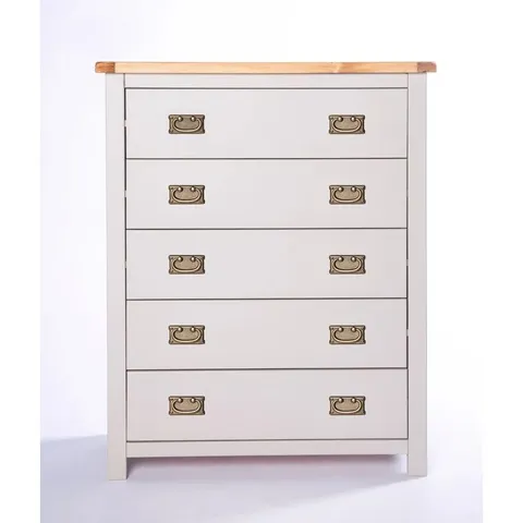 BOXED 5 - DRAWER CHEST OF DRAWERS