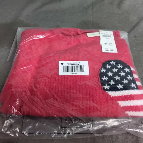 BAGGED HOLLISTER KNITTED JUMPER - SIZE XS