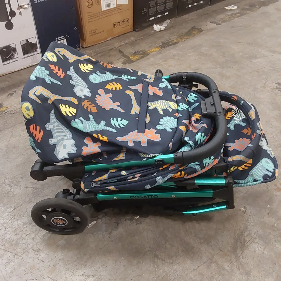 COSATTO WOOSH 4 COMPACT FOLD STROLLER - DIGGIN DINOS
