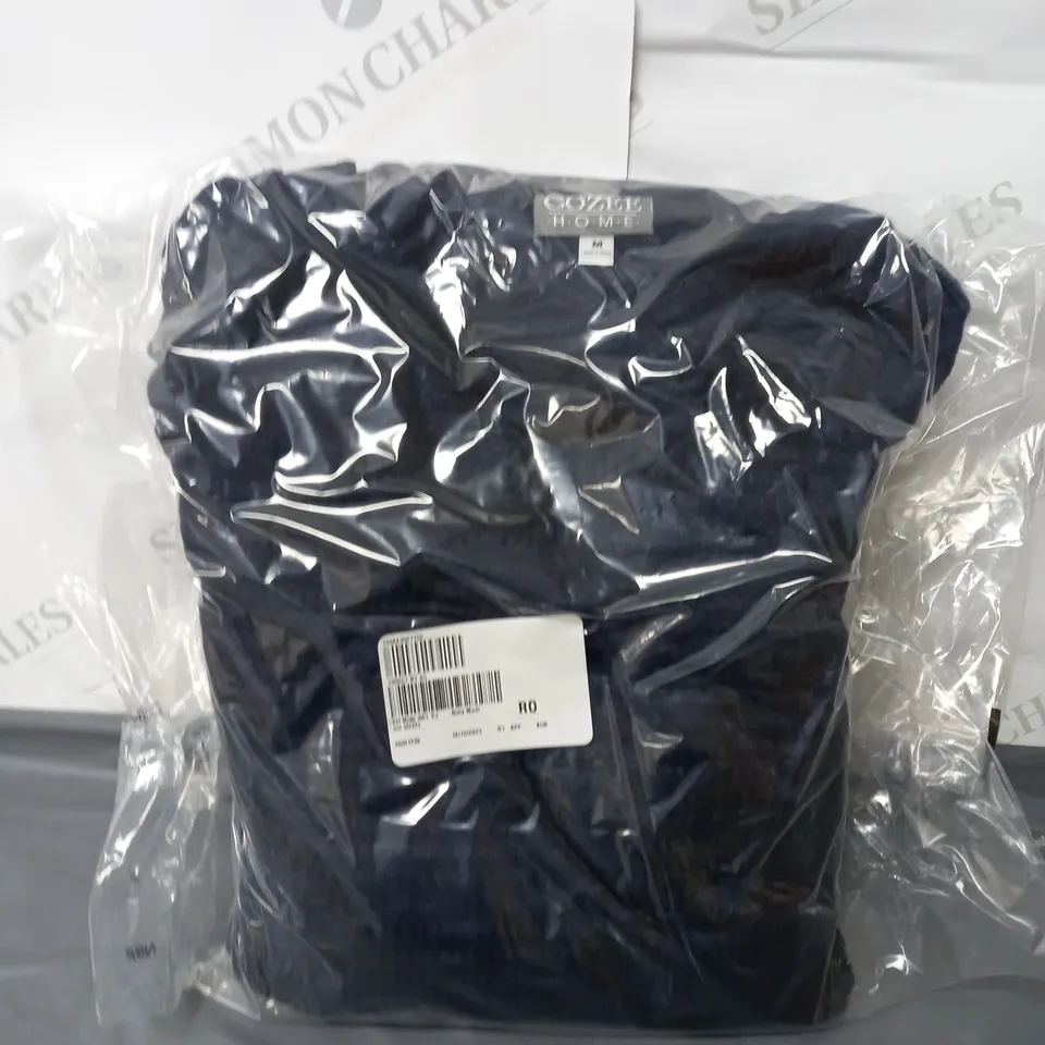 COZEE HOME MINI WAFFLE PJ SET IN NAVY - MEDIUM
