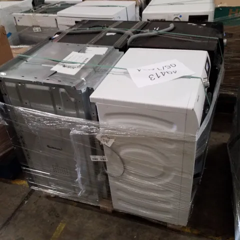 PALLET OF APPROXIMATELY 4 UNPROCESSED RAW RETURN WHITE GOODS TO INCLUDE;