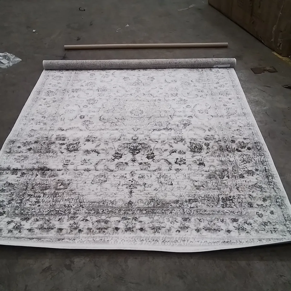 HINDERLITER LIGHT GREY/BLUE/WHITE RUG 220X160CM