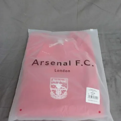 BAGGED ARSENAL FC MENS CONCORDIA SWEATSHIRT IN RED SIZE XS