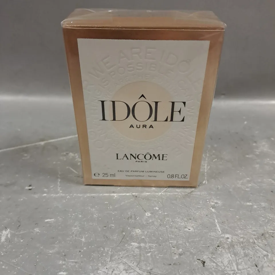 BOXED AND SEALED LANCOME IDOLE AURA EAU DE PARFUM 25ML