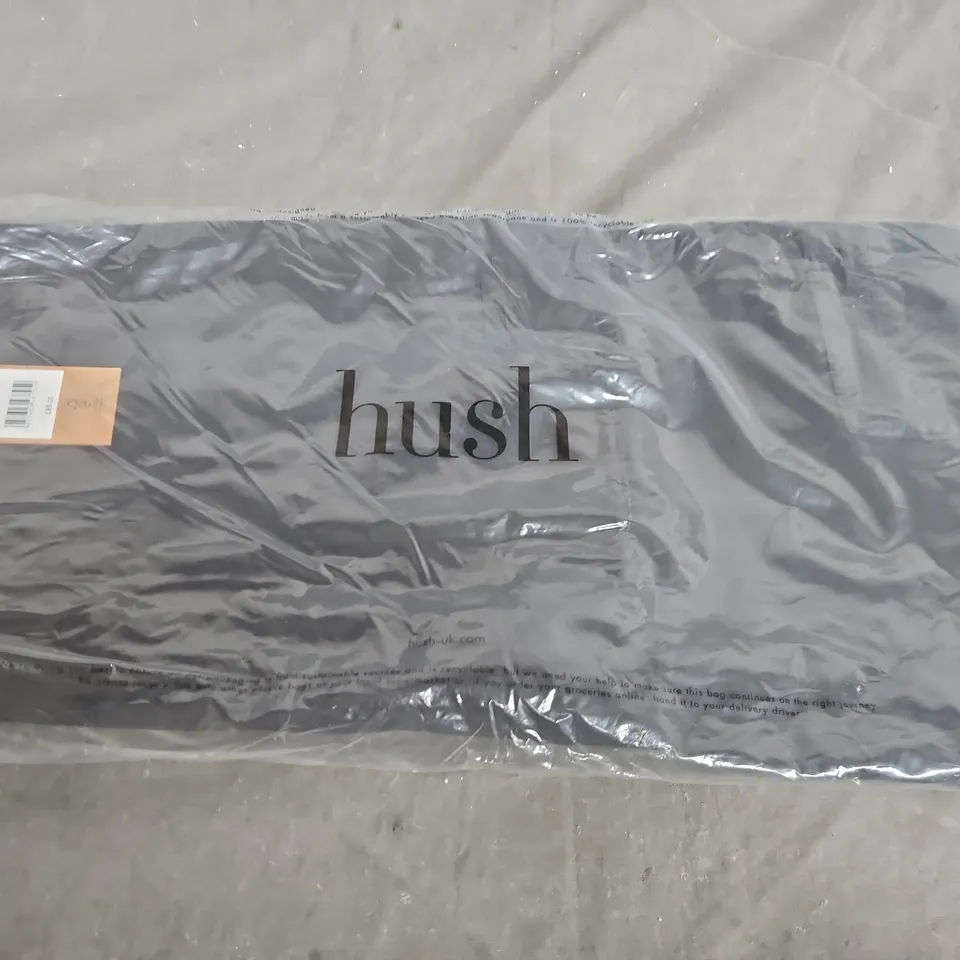 HUSH SYDNEY UTILITY TROUSER – WASHED BLACK, UK 8