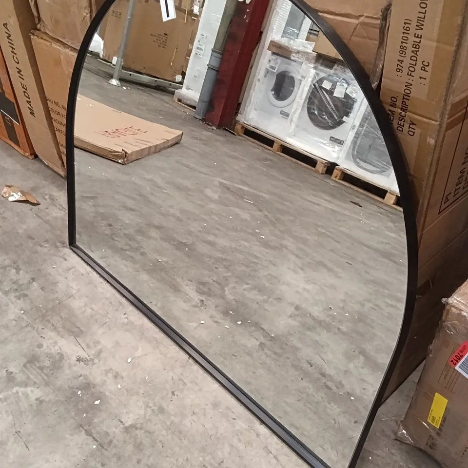 BOXED WALL MIRROR - BLACK (1 BOX)