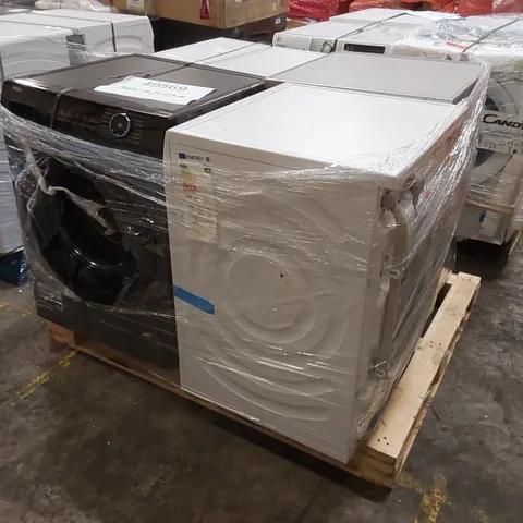 PALLET OF APPROXIMATELY 4 UNPROCESSED RAW RETURN WHITE GOODS TO INCLUDE;