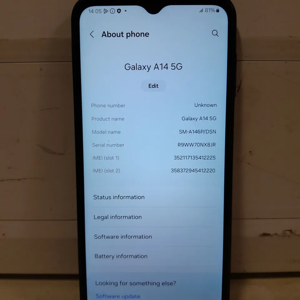 SAMSUNG GALAXY A14 5G MOBILE PHONE