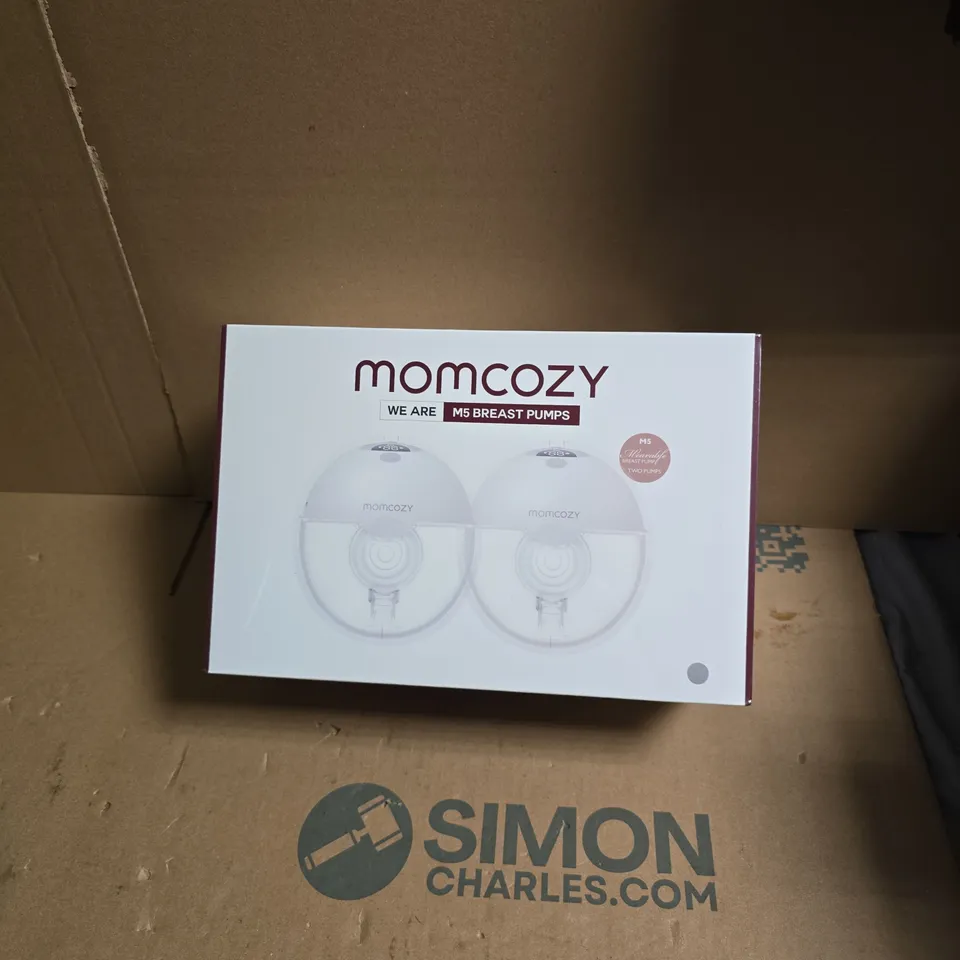 MOMCOZY M5 BREAST PUMP – BOXED