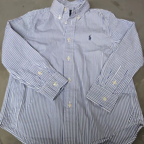 RALPH LAUREN POLO STRIPED BUTTON-DOWN SHIRT – KIDS - SIZE UNSPECIFIED