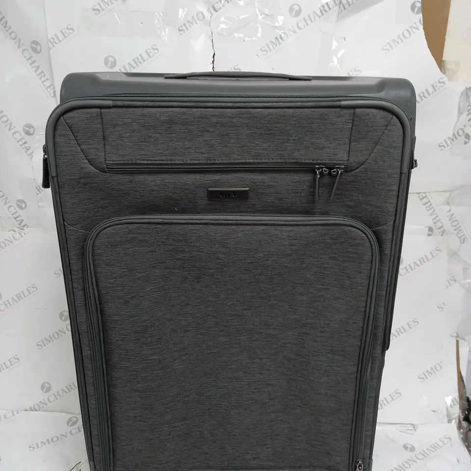 PARKER ROCK LARGE SUITCASE IN GREY 