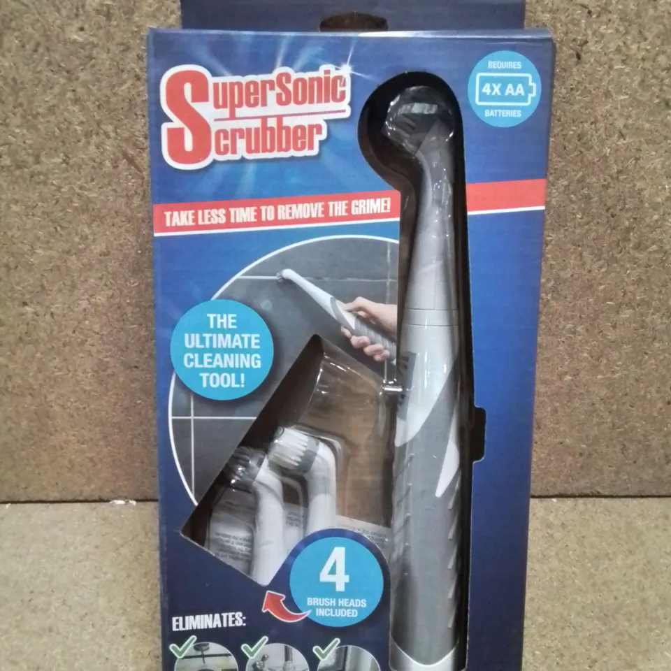 BOXED SUPER SONIC SCRUBBER 