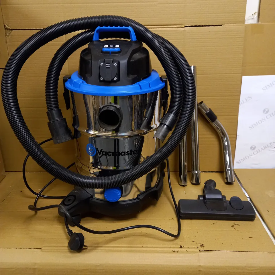 VACMASTER WET AND DRY VACUUM CLEANER 
