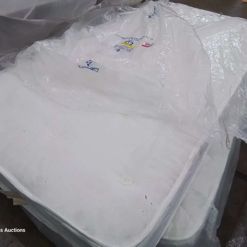QUALITY BAGGED 3' SINGLE ALIE SERENITY EGYPTIAN COTTON COIL MATTRESS 