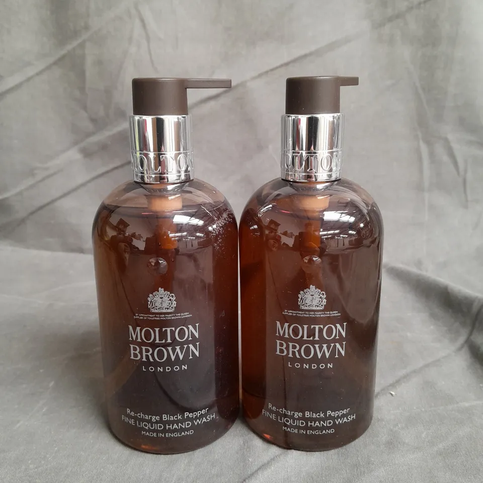 SET OF 2 MOLTON BROWN FINE LIQUID HAND WASH