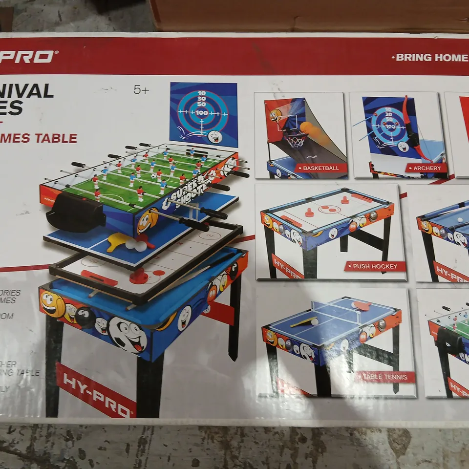 HY-PRO CARNIVAL GAMES 7-IN-1 3FT MULTI GAMES TABLE