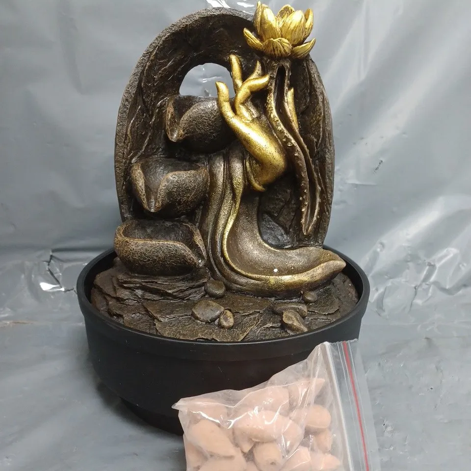 UNBRANDED 2-IN-1 WATER FOUNTAIN AND BACKFLOW INCENSE BURNER